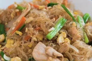 Order Pad Woon Sen Noodle food online from South Sea Thai Kitchen store, Abington on bringmethat.com