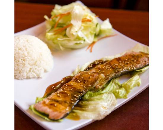 Order Salmon Teriyaki food online from Sushi Delight store, San Francisco on bringmethat.com