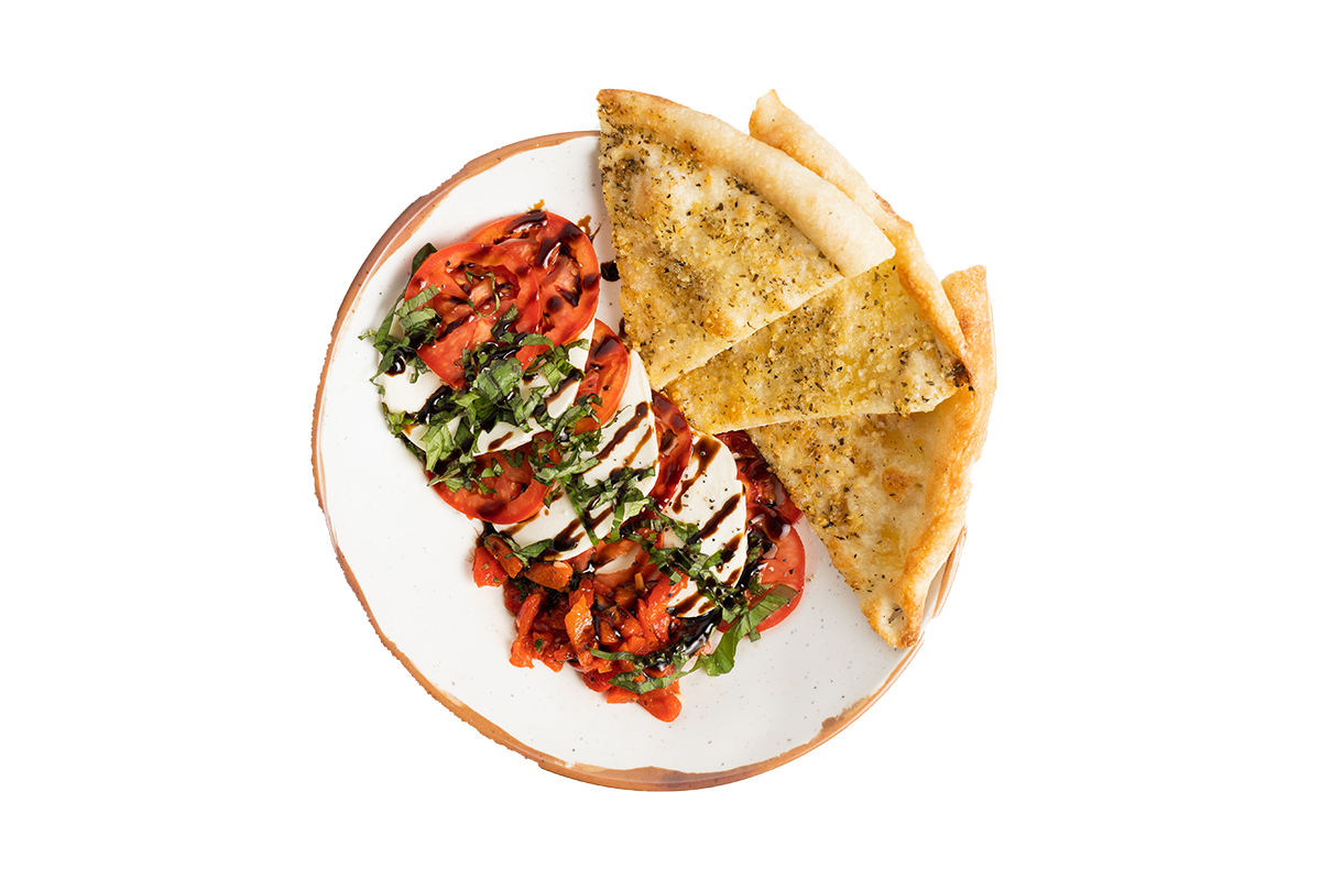 Order Caprese w/ warm parmesan pizza chips food online from My Pie Pizza store, Tempe on bringmethat.com