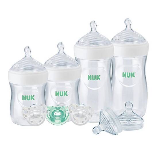 Order NUK® Simply Natural™ 8-Piece Bottle with SafeTemp Gift Set food online from Bed Bath & Beyond store, Lancaster on bringmethat.com