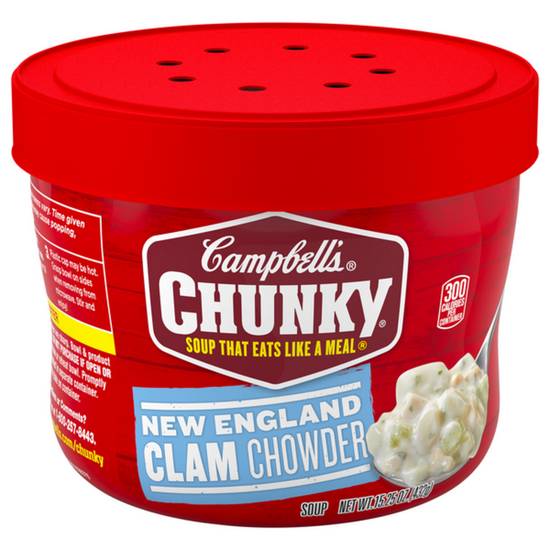Order Campbell's Chunky New England Clam Chowder food online from IV Deli Mart store, Goleta on bringmethat.com