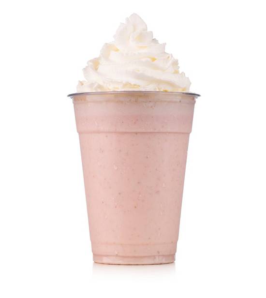 Order Dairy-Free Strawberry Milkshake food online from Burger Lounge store, Campbell on bringmethat.com