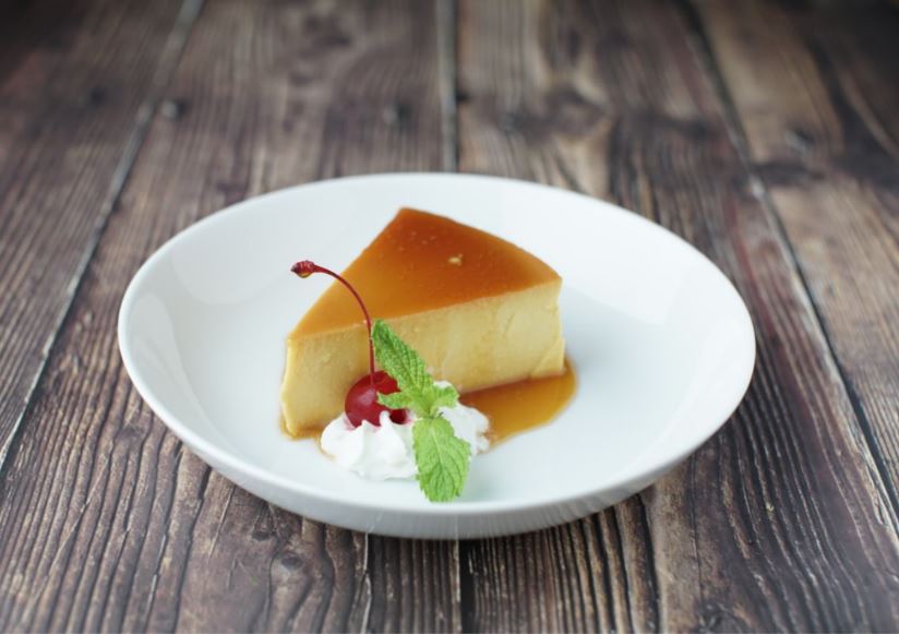 Order Flan food online from Noches De Colombia store, Hackensack on bringmethat.com