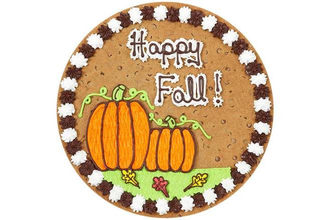 Order Happy Fall Pumpkins - HF2561  food online from Great American Cookies store, Grapevine on bringmethat.com
