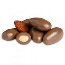 Order 1/2 lb. Bag of Chocolate Covered Almonds  food online from B.Candy store, Newport Beach on bringmethat.com