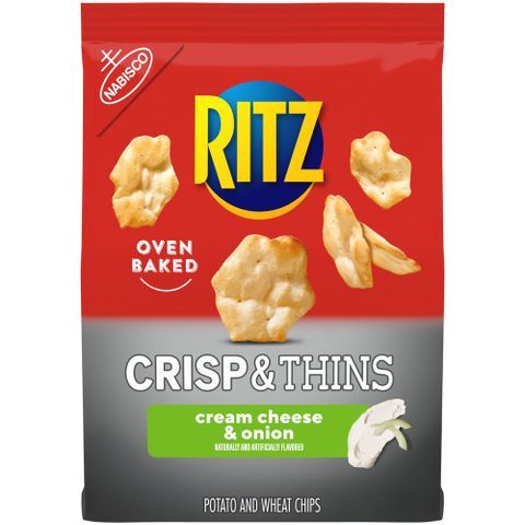 Order Ritz Crisp Thin Cream Cheese Onion 7.1oz food online from Aplus store, Wyomissing on bringmethat.com