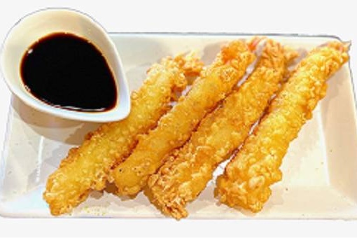 Order Shrimp Tempura (4 pcs) food online from Poki Yaki store, Compton on bringmethat.com