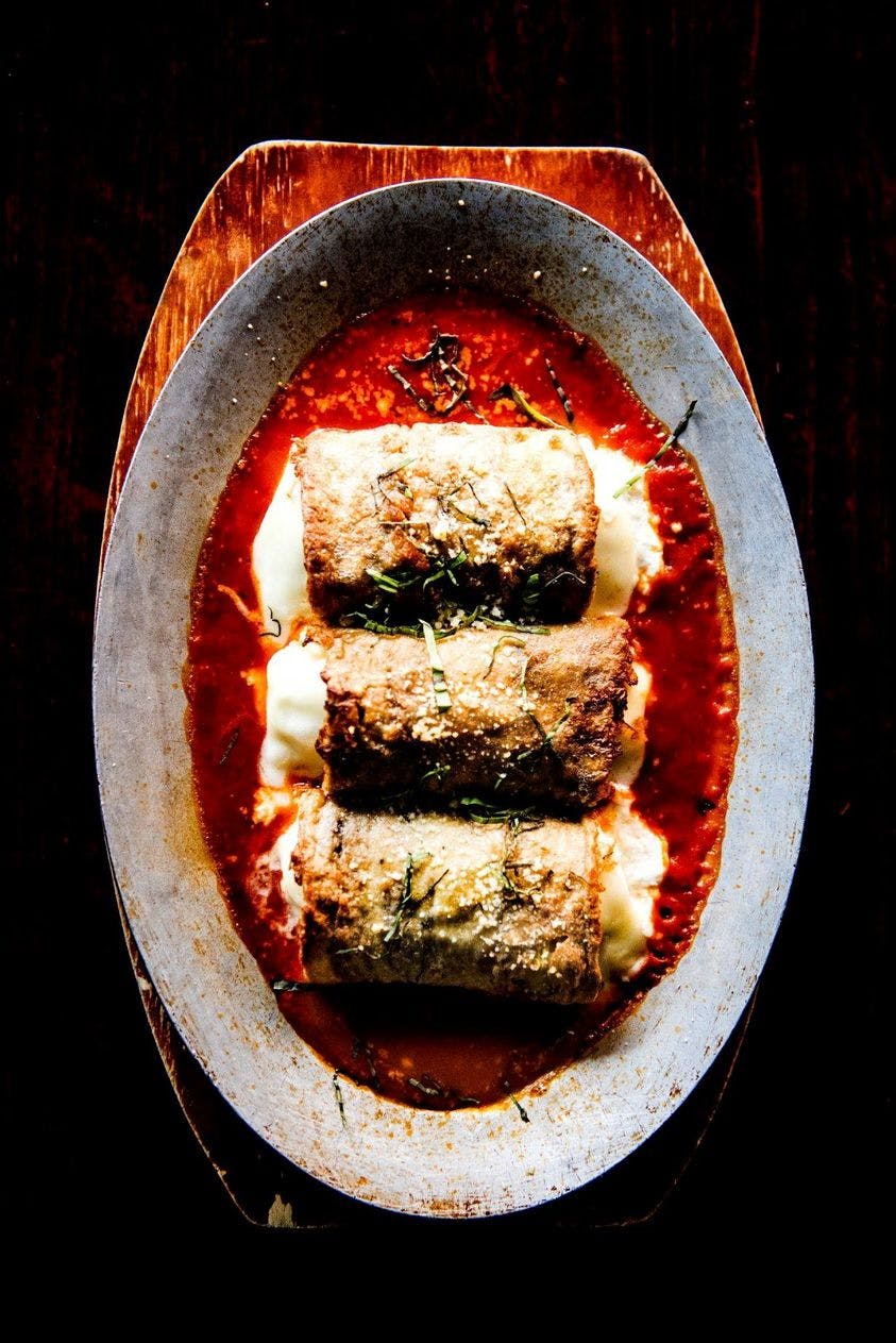 Order Eggplant Rollatini - Appetizer food online from Urban CoalHouse Pizza + Bar store, Brick Township on bringmethat.com