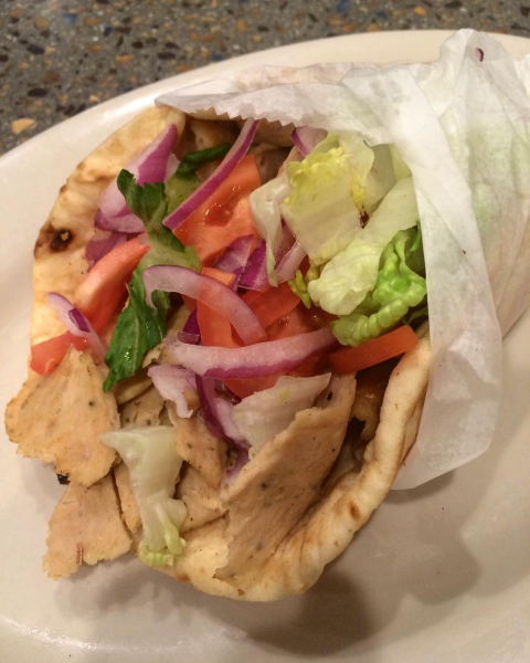 Order Chicken Pita food online from Greek Cove store, East Norwich on bringmethat.com