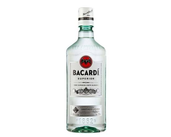 Order Bacardi Superior, 375mL rum (40.0% ABV) food online from Pit Stop Liquor Mart store, El Monte on bringmethat.com