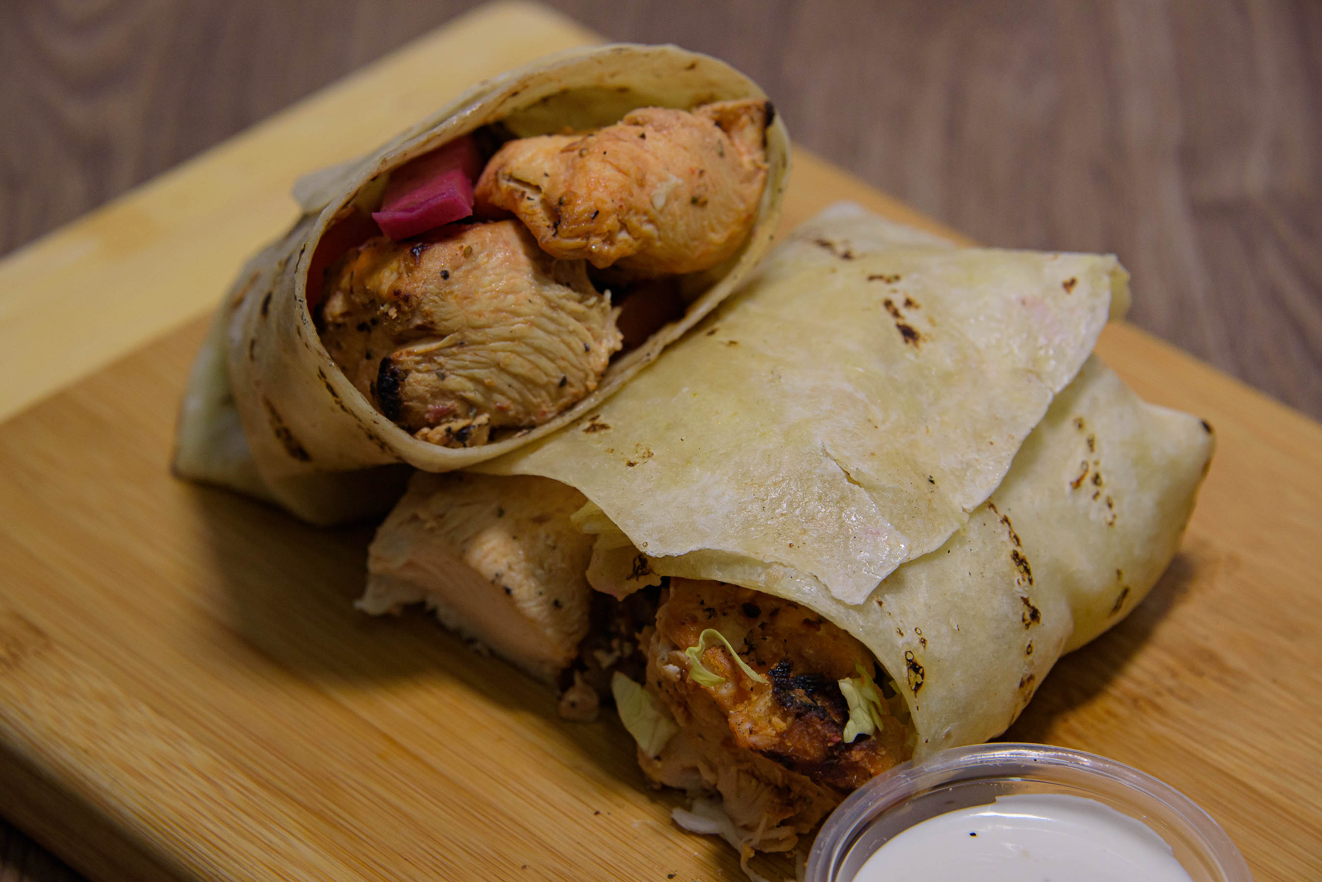 Order Chicken Tikka Wrap  food online from North Park Produce store, San Diego on bringmethat.com