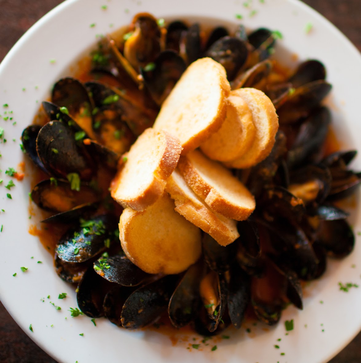 Order 6. Cozze alla Marinara food online from Fellini Cafe Of Media store, Media on bringmethat.com