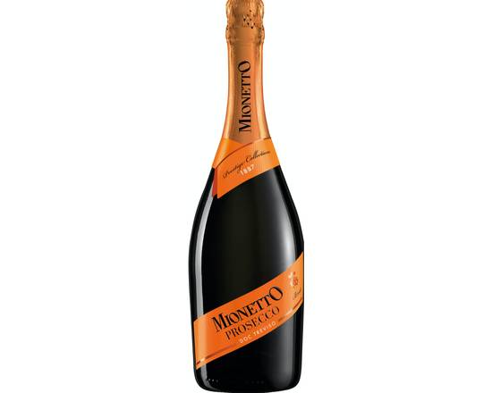 Order Mionetto, 750mL prosecco (11.0% ABV) food online from Ogden Wine & Spirit store, Naperville on bringmethat.com