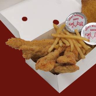 Order 8 pc Chicken Finger Dinner food online from Lucky Wishbone store, Tucson on bringmethat.com