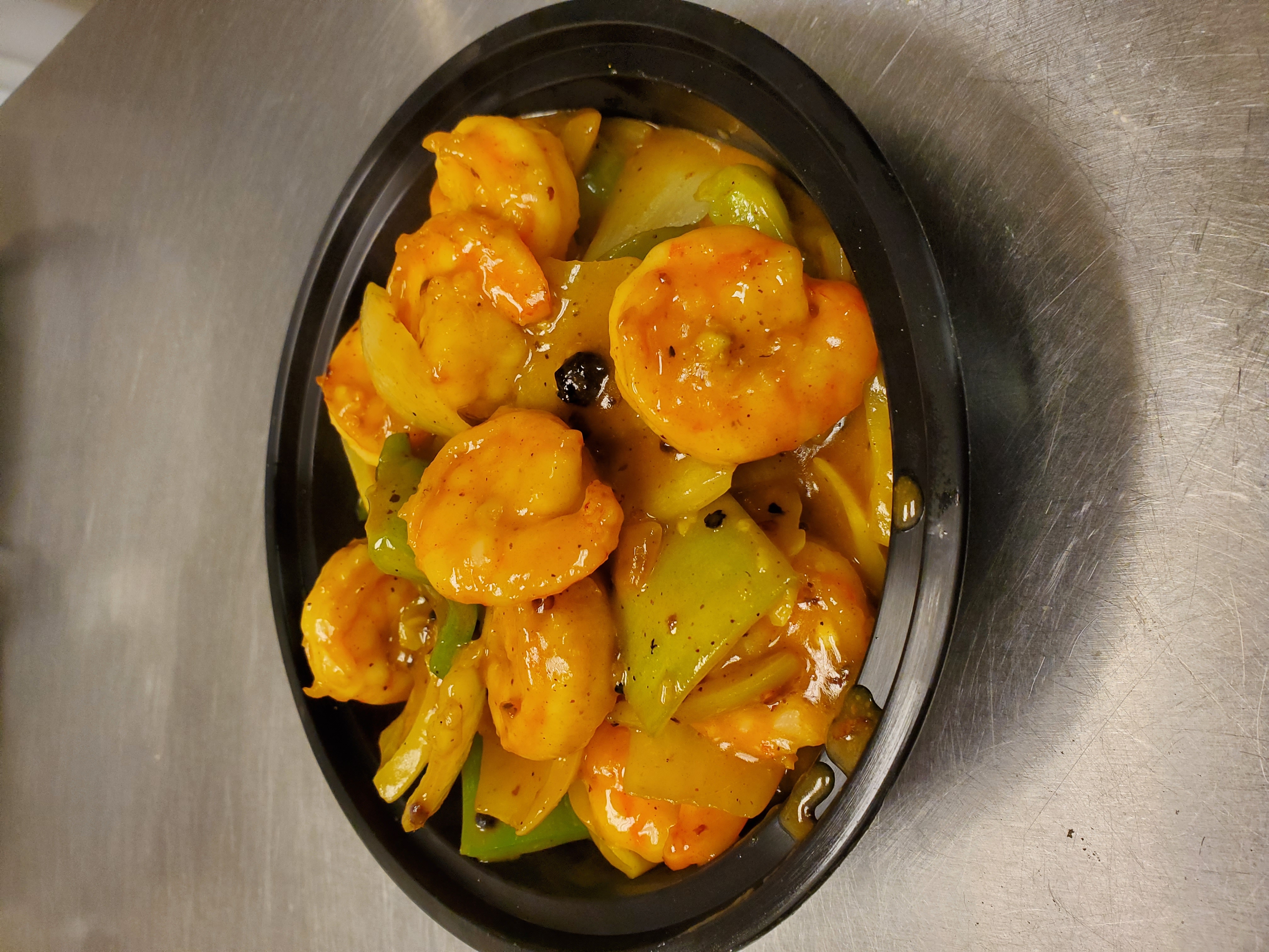 Order Curry Shrimp food online from Panda Kitchen store, Houston on bringmethat.com