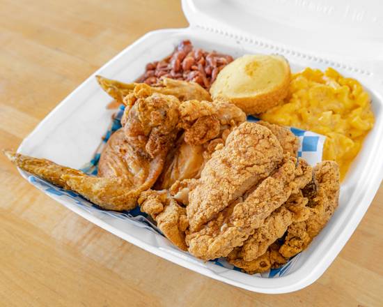 Order Fish and Chicken Combo food online from Frickin Fried! store, Concord on bringmethat.com