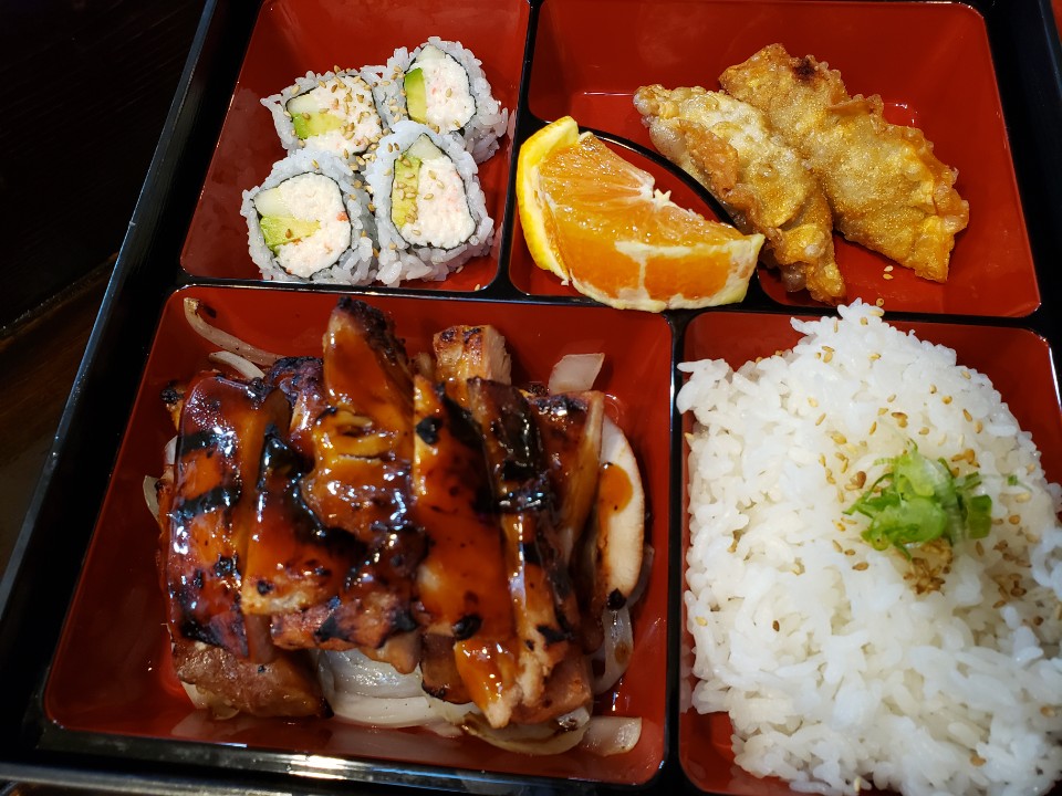 Order Chicken Teriyaki Dinner Bento Box food online from Sumo Sushi store, Sherman Oaks on bringmethat.com