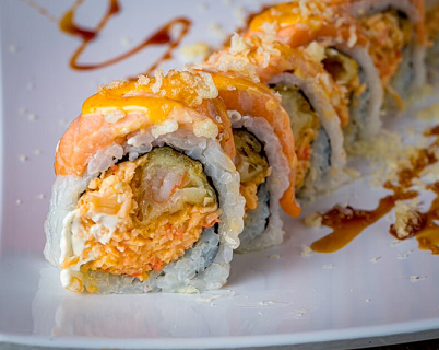 Order 10 S.R.Franchise Roll food online from Sushi Runner store, Miami on bringmethat.com