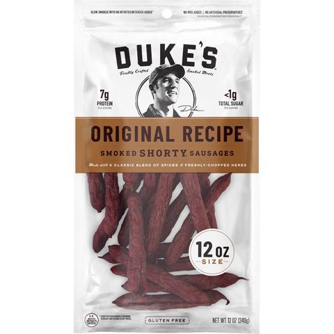 Order Dukes Original Shorty Sausage 12oz food online from 7-Eleven store, Affton on bringmethat.com