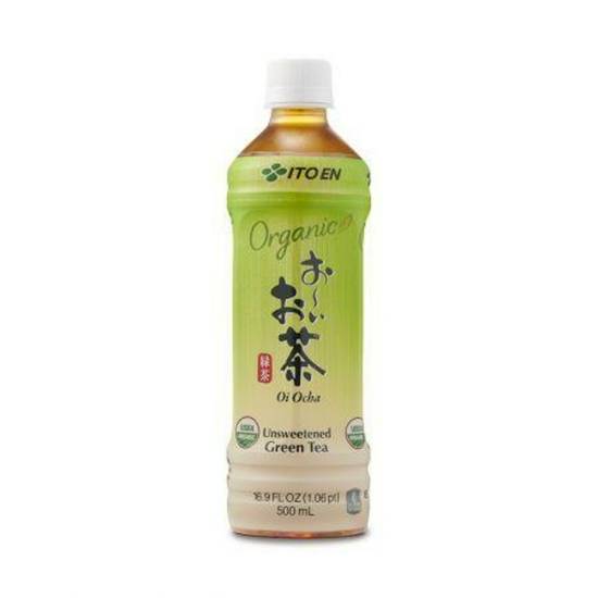 Order Ito En Organic Unsweetened Green Tea food online from IV Deli Mart store, Goleta on bringmethat.com