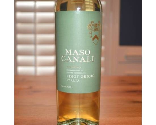 Order Maso Canali, Trentino Pinot Grigio (2020) · 750 mL food online from House Of Wine store, New Rochelle on bringmethat.com