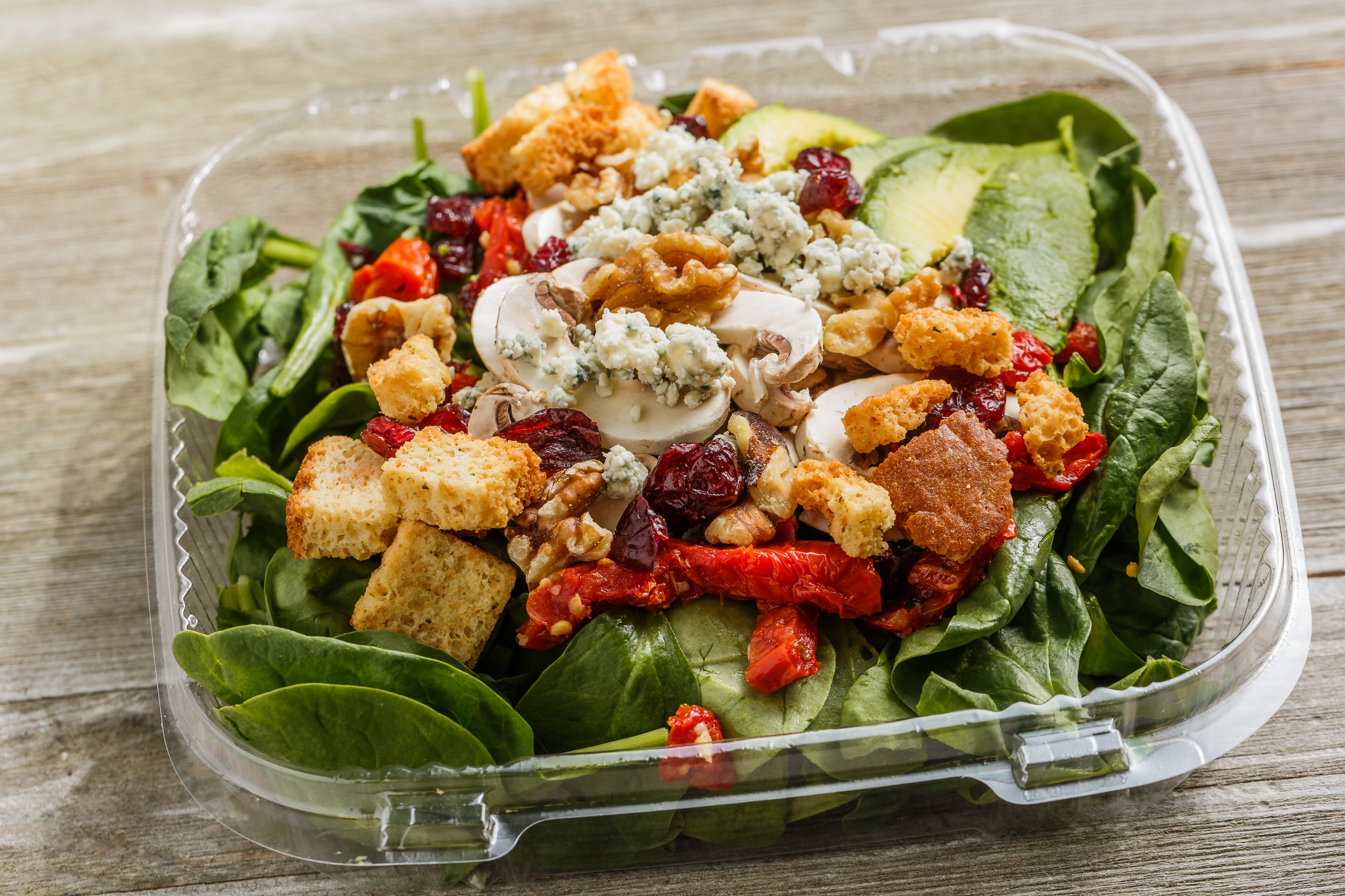 Order Walnut Spinach Salad food online from Roly Poly store, Dallas on bringmethat.com