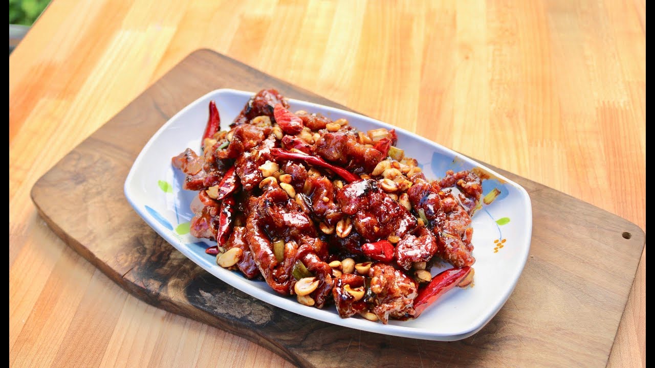 Order B7. Kung Pao Beef food online from Macky Kitchen store, Richmond on bringmethat.com