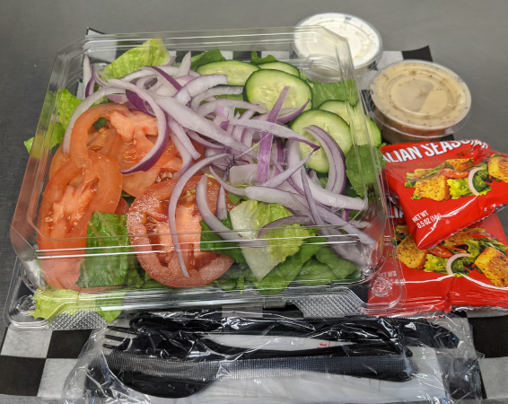 Order House Salad food online from Magpies Gourmet Pizza Oracle store, Tucson on bringmethat.com