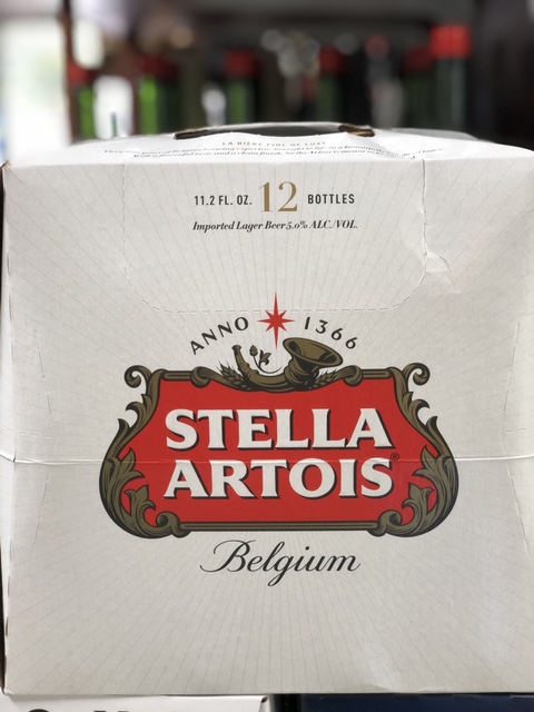 Order 12 Pack of 12 oz. Bottled Stella Artois Beer food online from Milano Liquor store, Oceanside on bringmethat.com