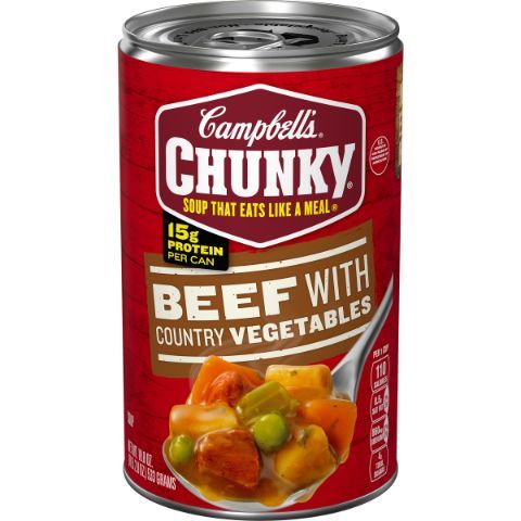 Order Campbell's Chunky Beef with Vegetables 19oz food online from 7-Eleven store, Lincoln on bringmethat.com