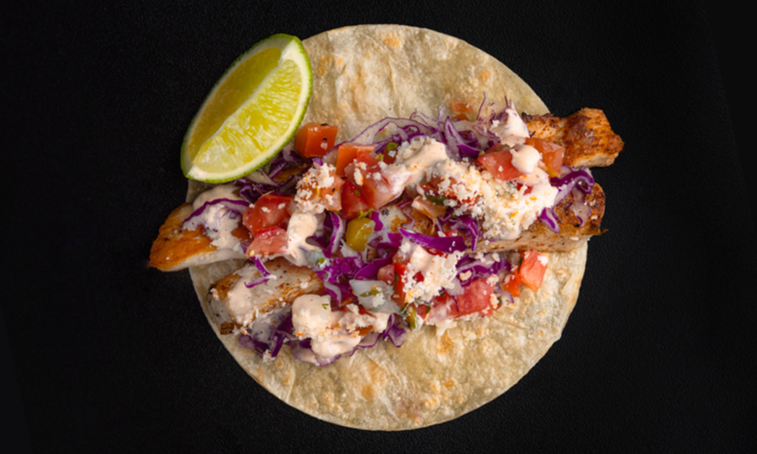 Order Seafood Taco food online from Lucha Libre Taco Shop store, San Diego on bringmethat.com