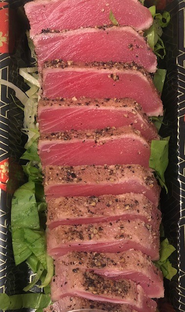 Order Seared Tuna with Salt and Pepper  food online from A Plus Sushi store, Malvern on bringmethat.com