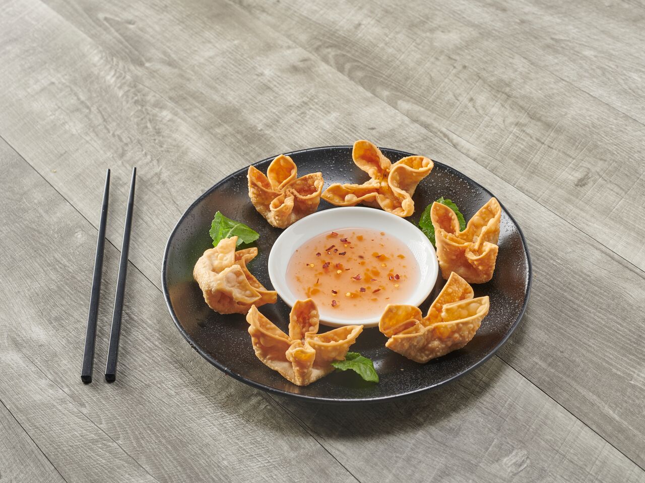 Order 6 Fried Crab Rangoons food online from Hong Kong Tokyo store, Stratford on bringmethat.com