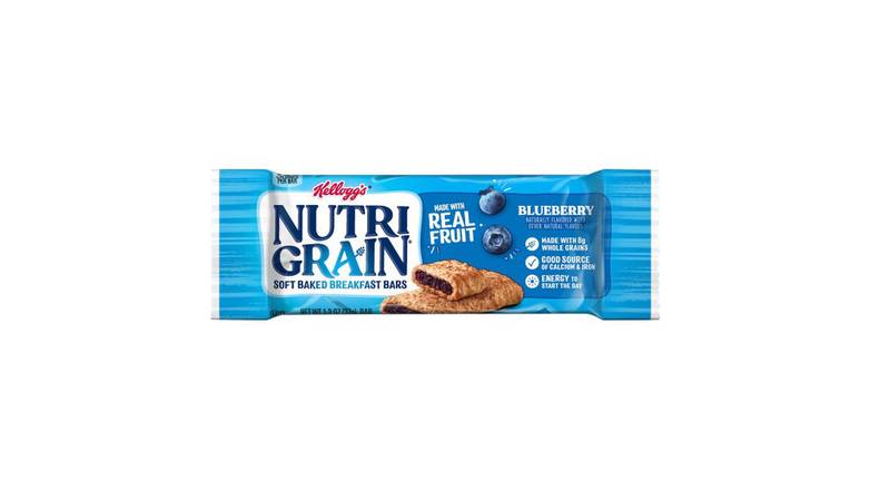Order Kellogg's Nutri-Grain Cereal Bars, Blueberry food online from Star Variety store, Cambridge on bringmethat.com