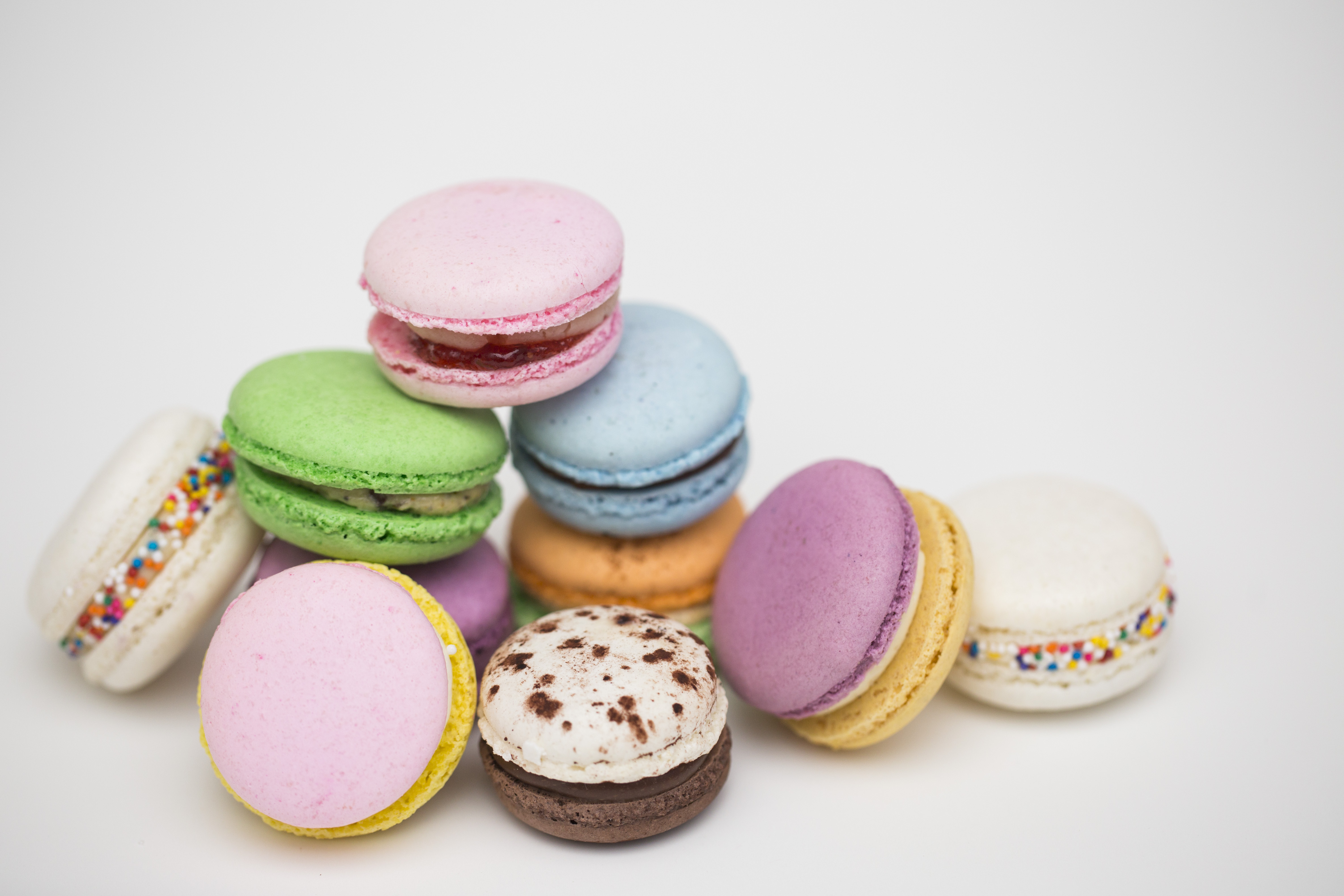 Order 1 Dozen Macarons Gift Box food online from Sugar Bliss store, Chicago on bringmethat.com