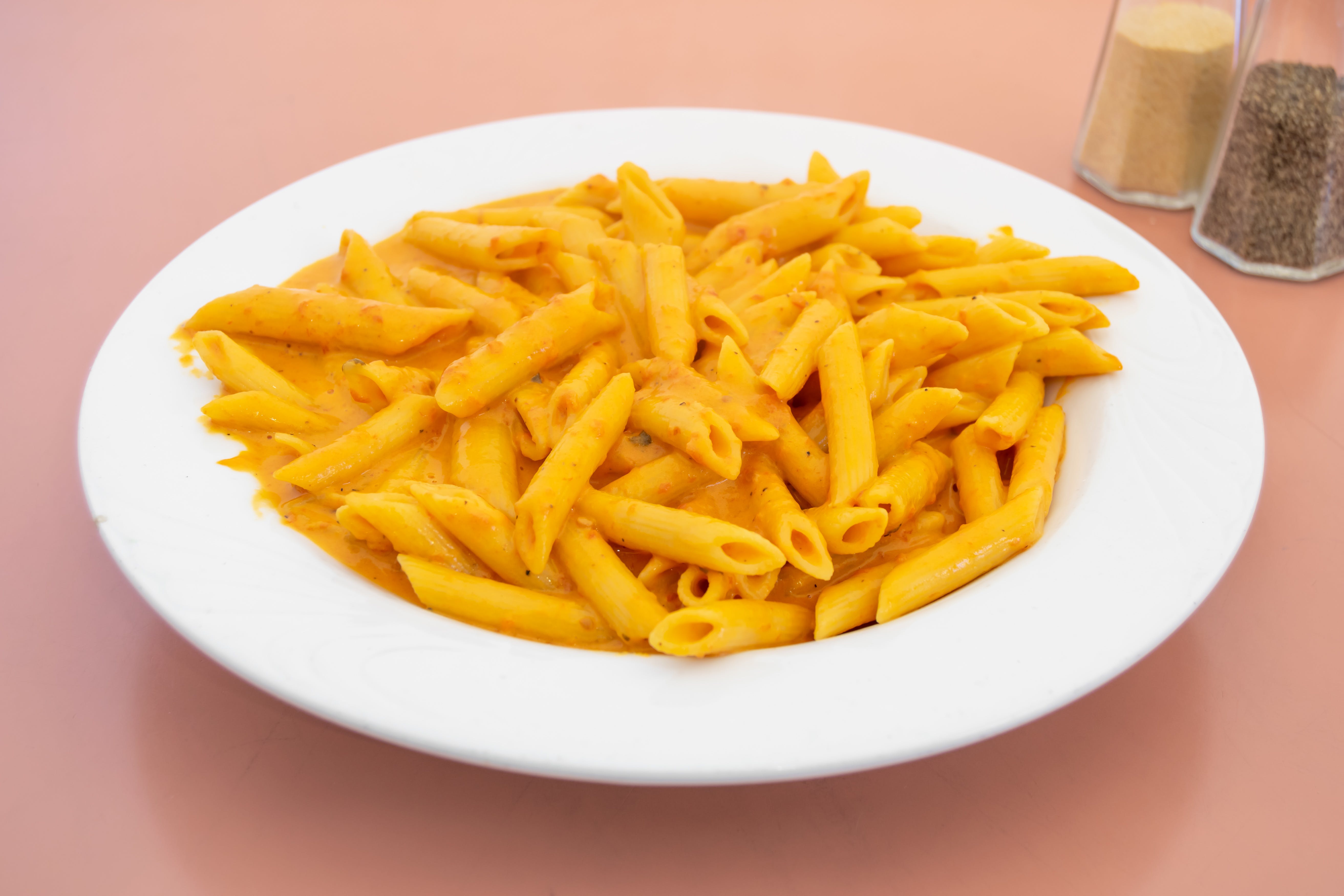 Order Penne Alla Vodka - Pasta food online from Angelo's Pizza store, Bloomfield on bringmethat.com