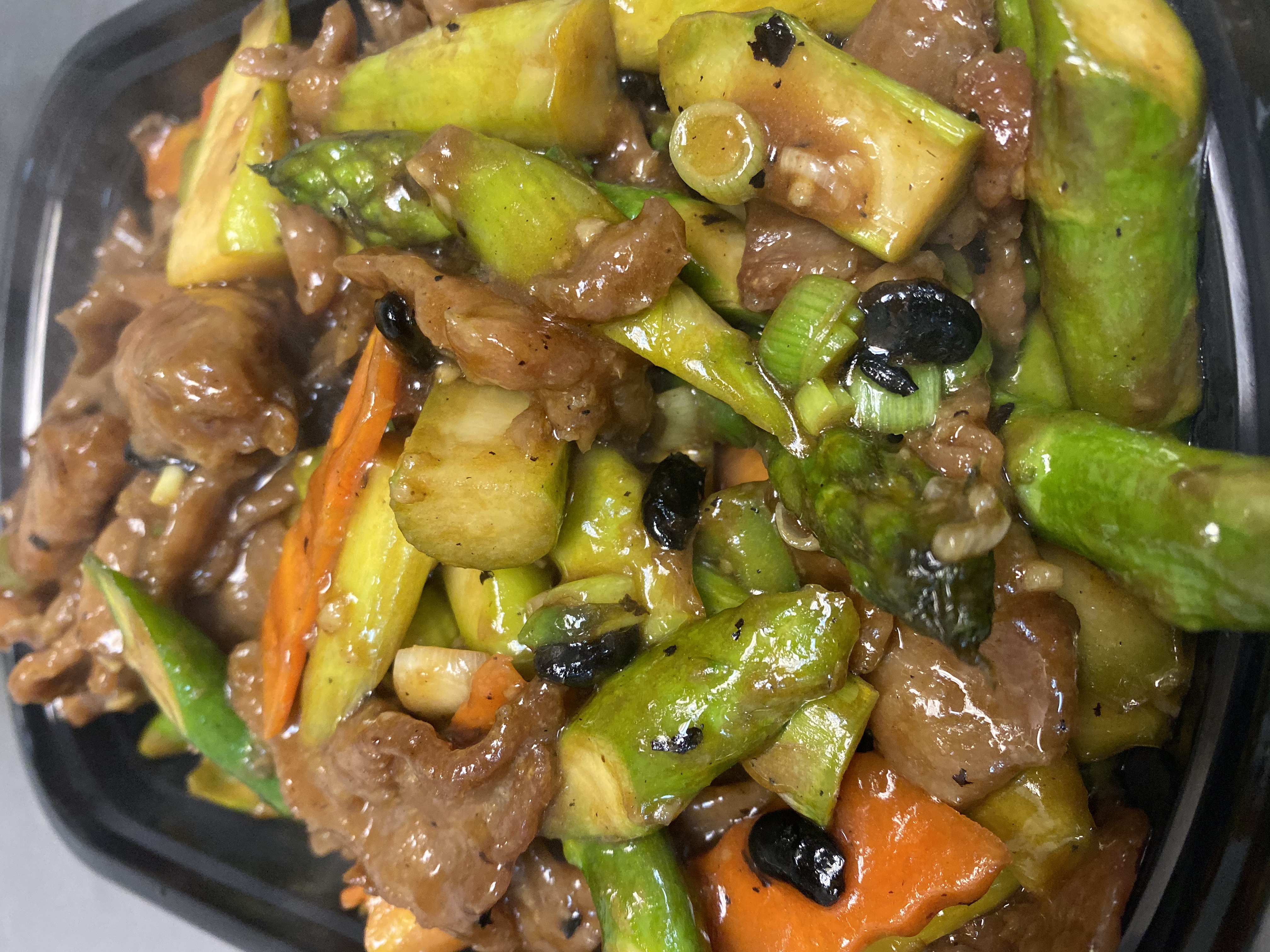Order Asparagus Beef food online from Golden Phoenix Chinese Cuisine store, North Las Vegas on bringmethat.com