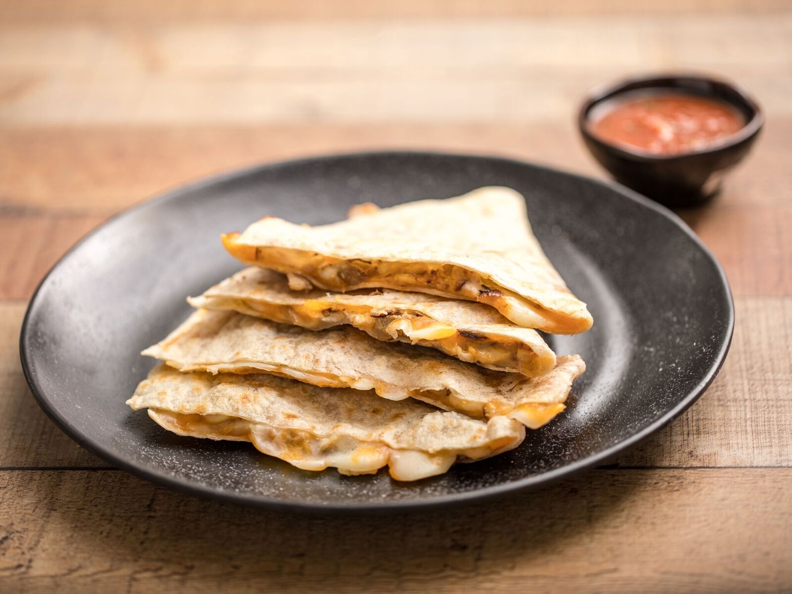 Order Grilled Chicken Quesadilla food online from Puerto Nuevo Coffee & Tacos store, Inglewood on bringmethat.com