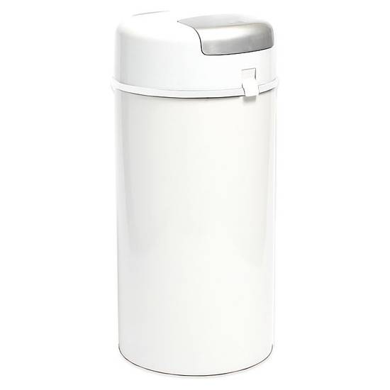 Order Bubula Diaper Pail in White/Grey food online from Bed Bath & Beyond store, Carmel on bringmethat.com