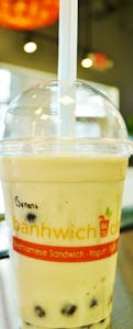 Order Banana Smoothie food online from Banhwich Cafe store, Lincoln on bringmethat.com