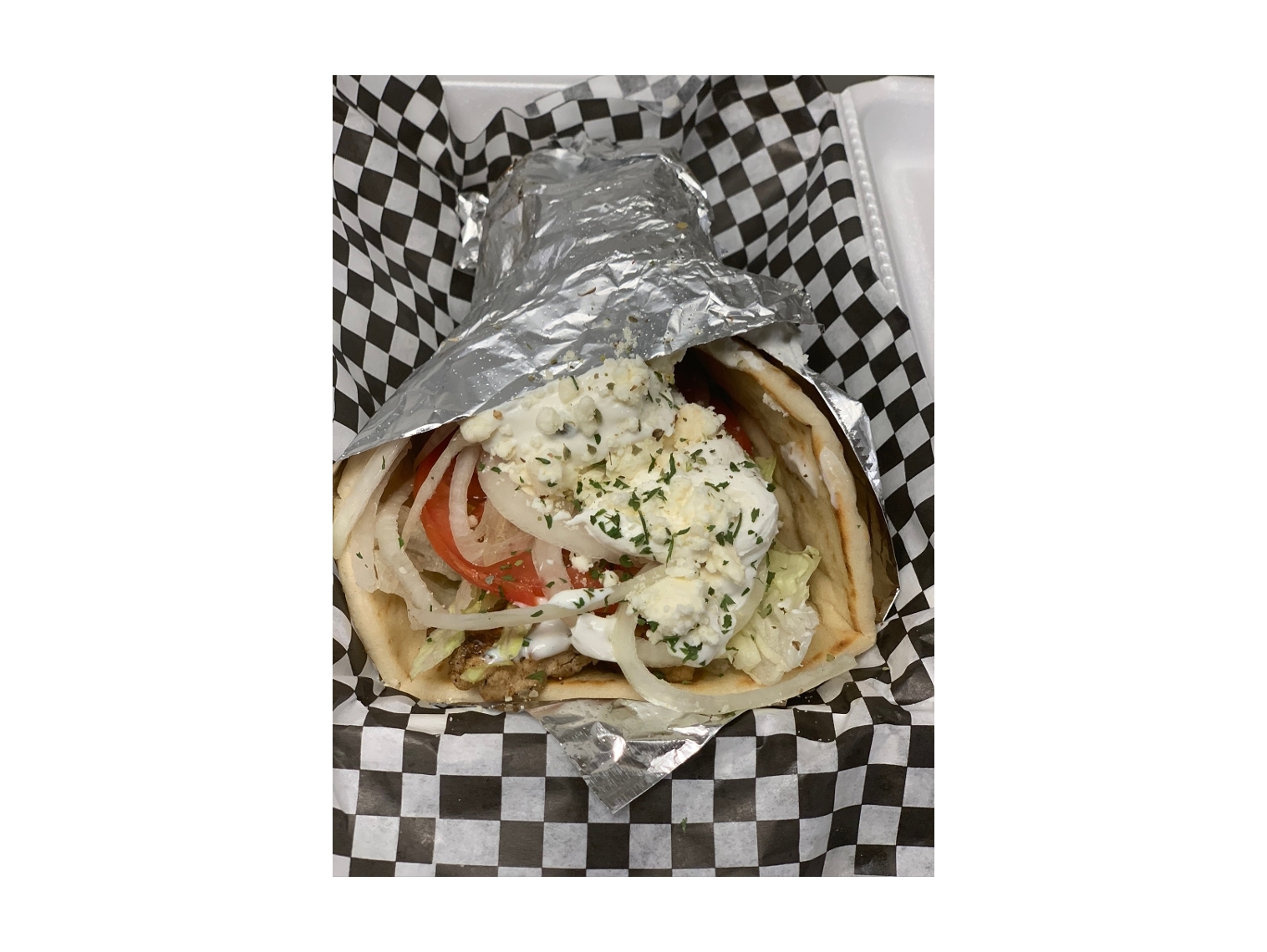 Order Chicken Gyro food online from The Pizza Cutters store, Syracuse on bringmethat.com