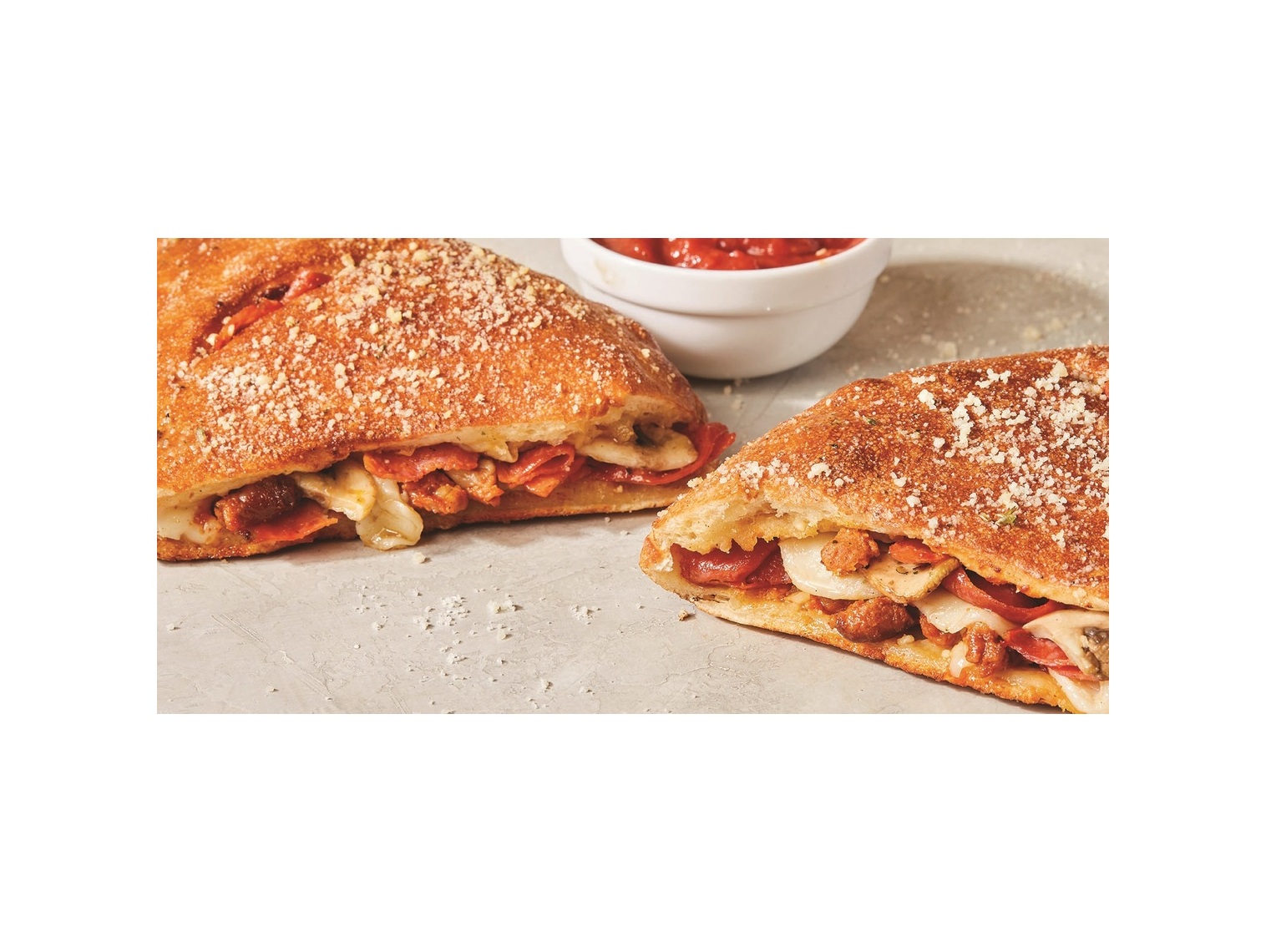 Order Pick Three Stromboli food online from Vocelli Pizza store, Pleasant Hills on bringmethat.com