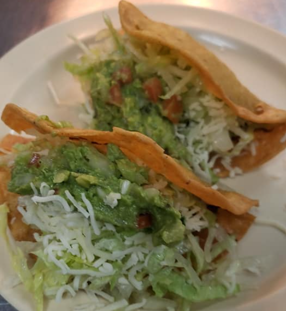 Order Carnitas  Taco food online from El Borrego store, Chino on bringmethat.com