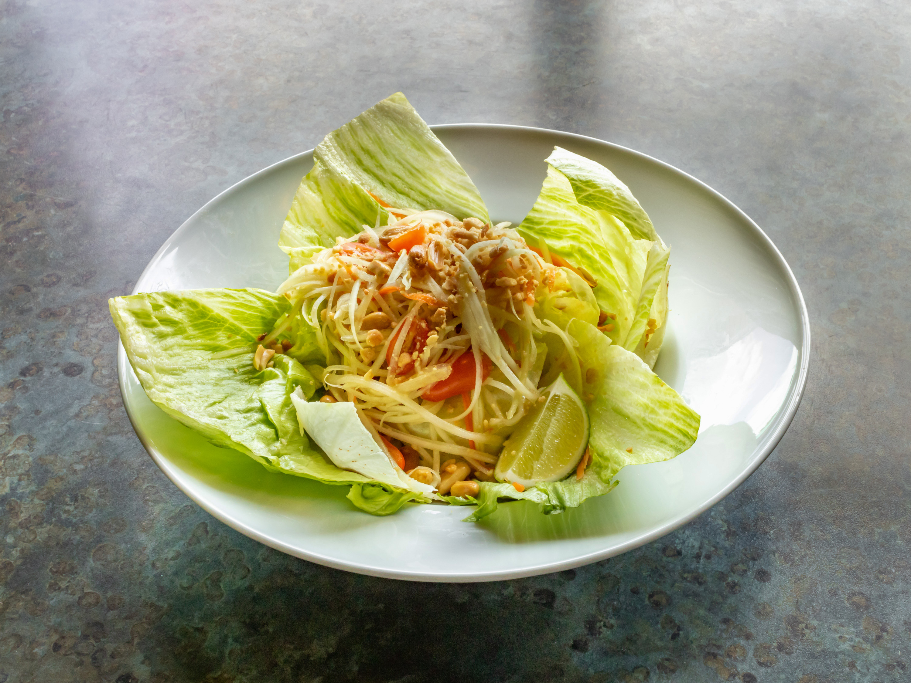 Order Green Papaya Salad food online from Rice Contemporary Asian Cuisine store, Eagle on bringmethat.com