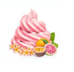 Order Passion Fruit Orange Sorbet food online from 16 handles catering store, New York on bringmethat.com
