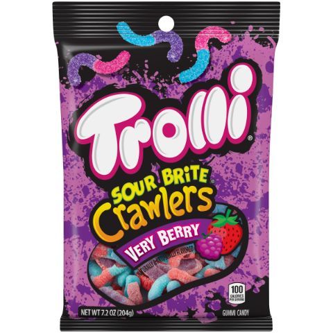 Order Trolli Sour Brite Crawlers Very Berry 7.2oz food online from 7-Eleven store, Stockton on bringmethat.com