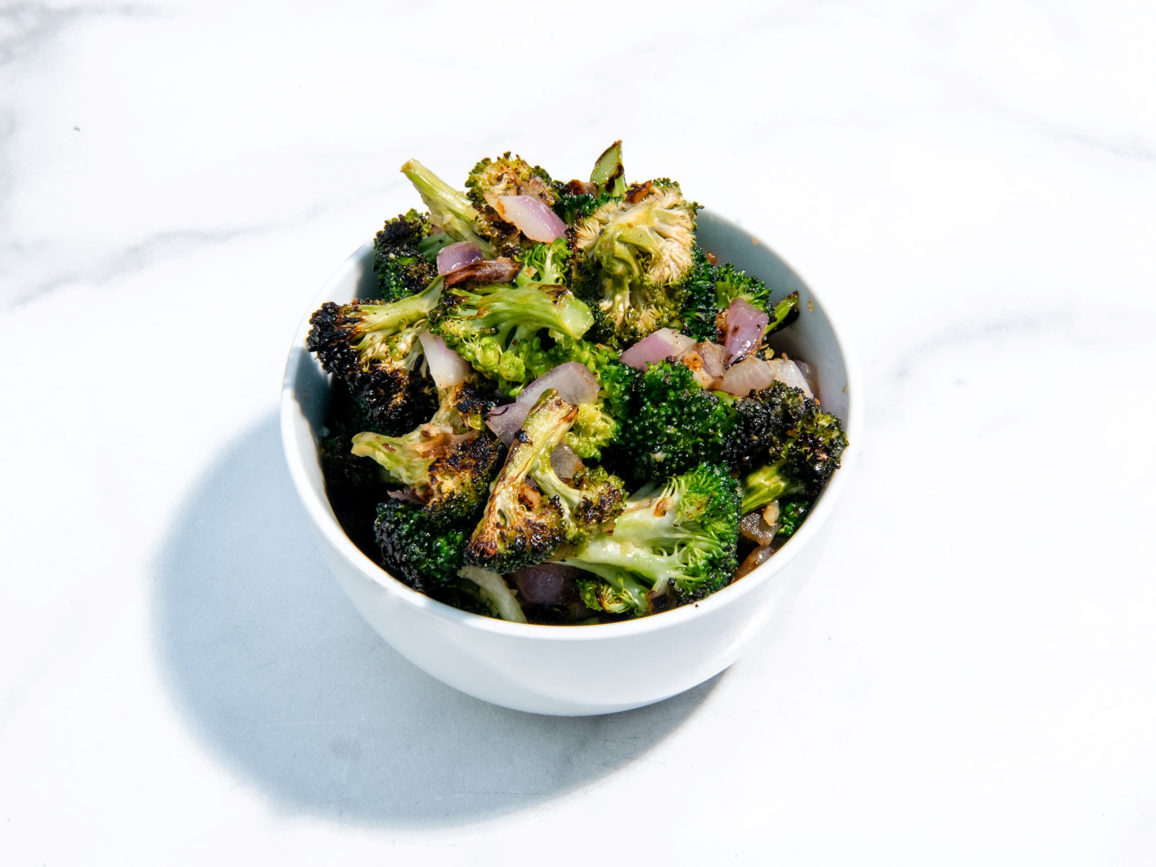 Order Roasted Broccoli with Ginger Garlic Sauce food online from Ginger Bowls (Healthy Asian Bowls - Tempe) store, Tempe on bringmethat.com