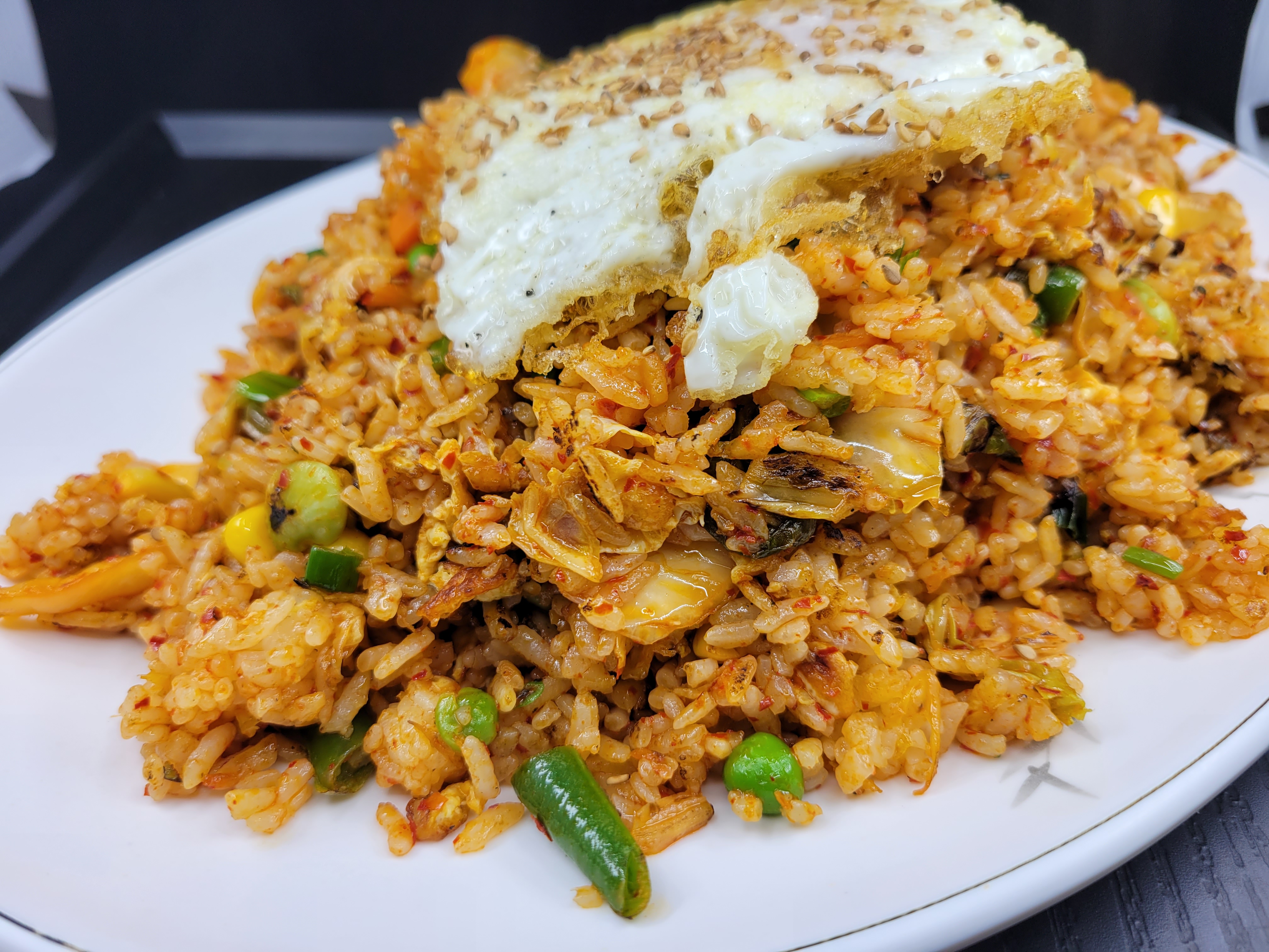 Order F15.️Kimchi Fried Rice / 김치 볶음밥 food online from Food Avenue store, Ridgefield on bringmethat.com