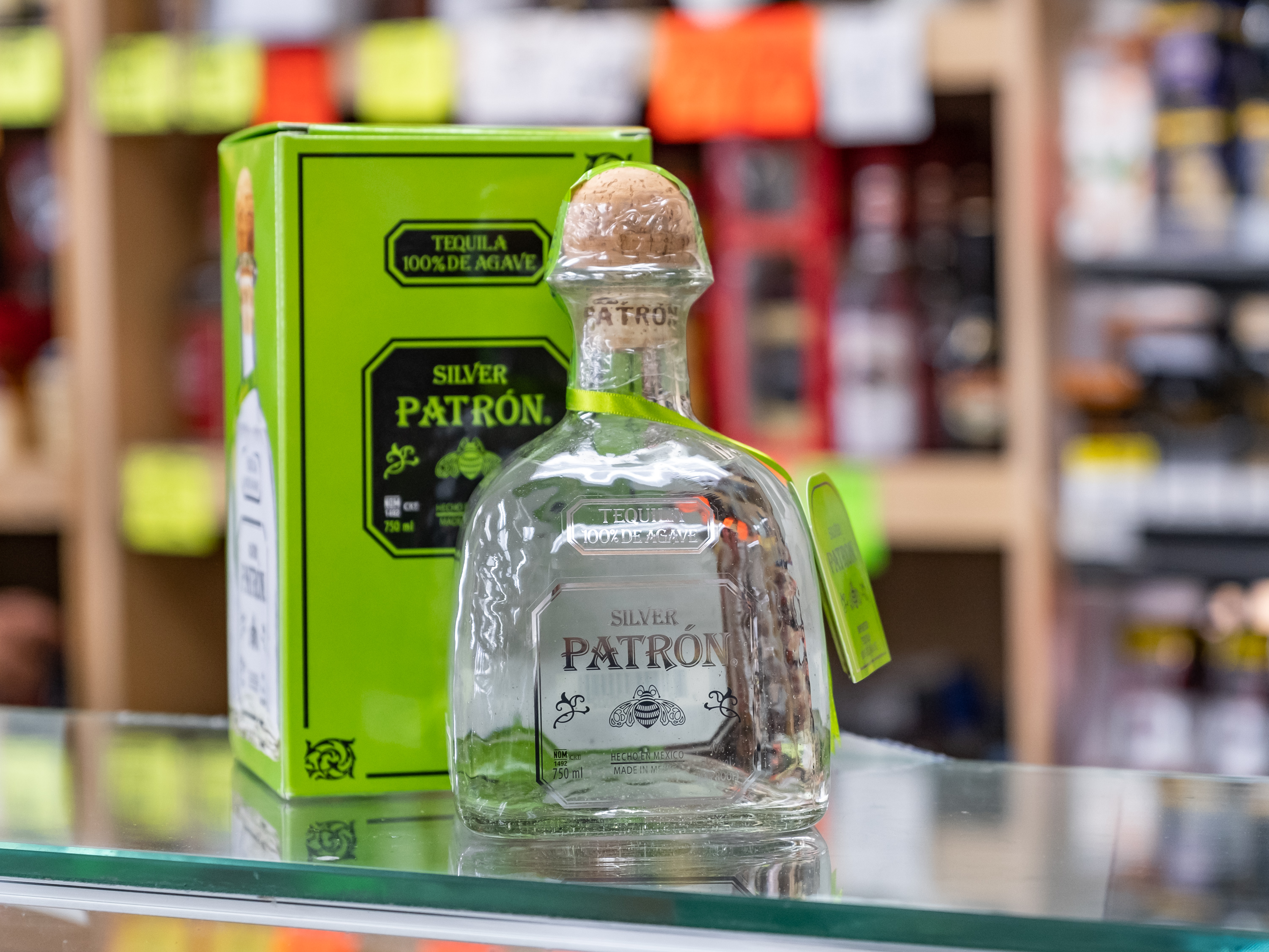 Order Patron Silver Tequila food online from Circle S Food Store store, Orange on bringmethat.com