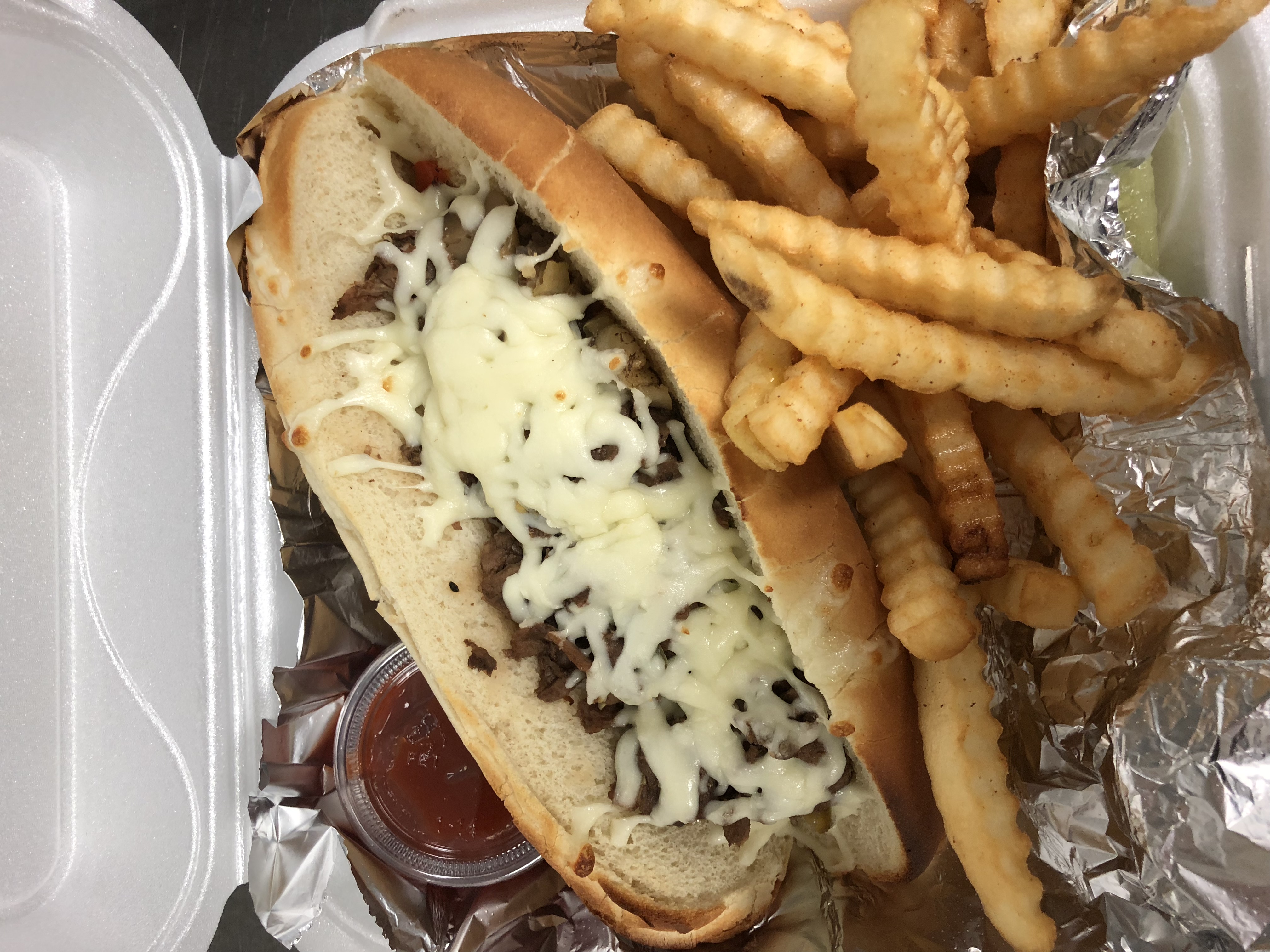 Order Traditional Beef Philly food online from Dough Boyz Pizzas & Phillys store, Council Bluffs on bringmethat.com